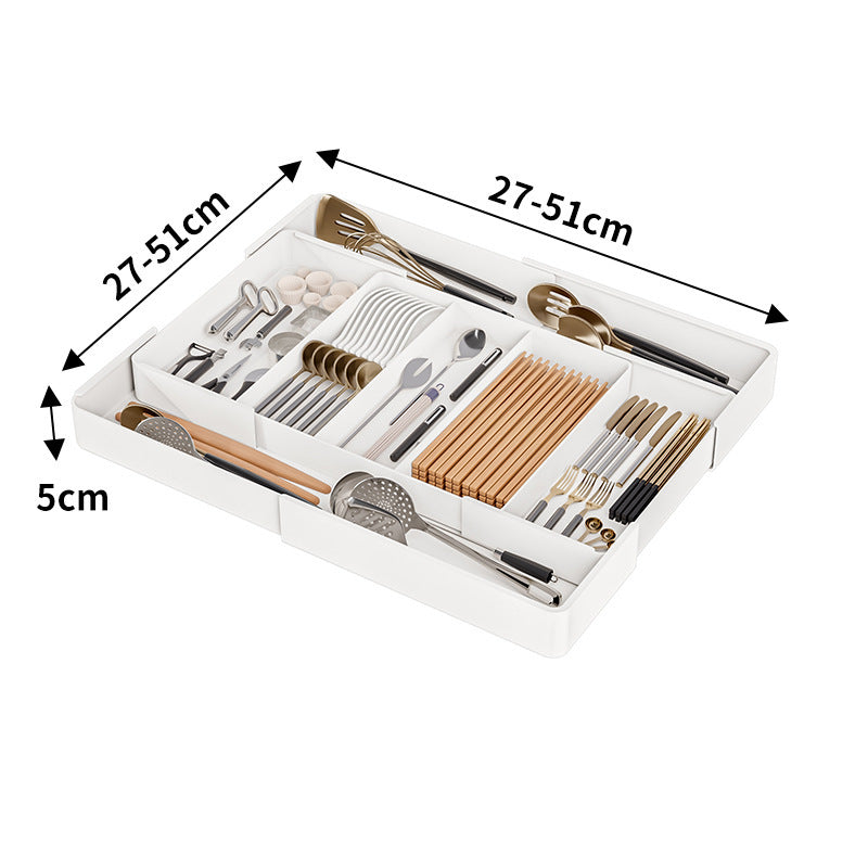 TidyNest – Adjustable Drawer Organizer