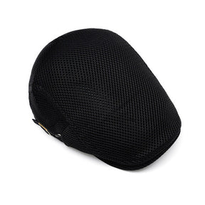AirWeave – Breathable Mesh Flat Cap for Men