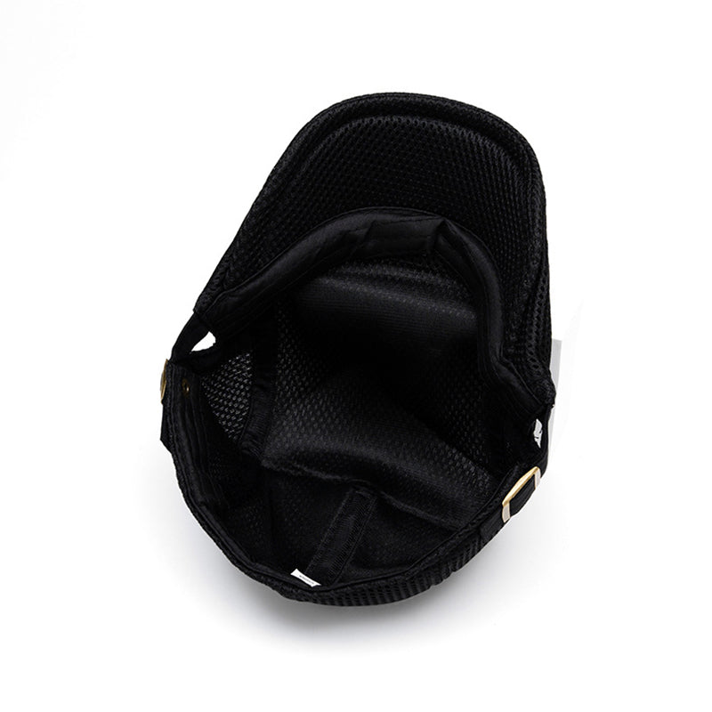 AirWeave – Breathable Mesh Flat Cap for Men