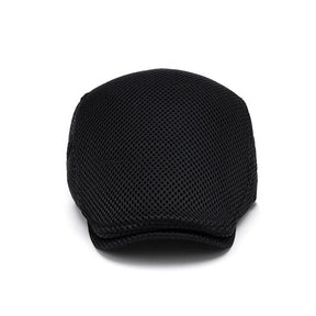 AirWeave – Breathable Mesh Flat Cap for Men