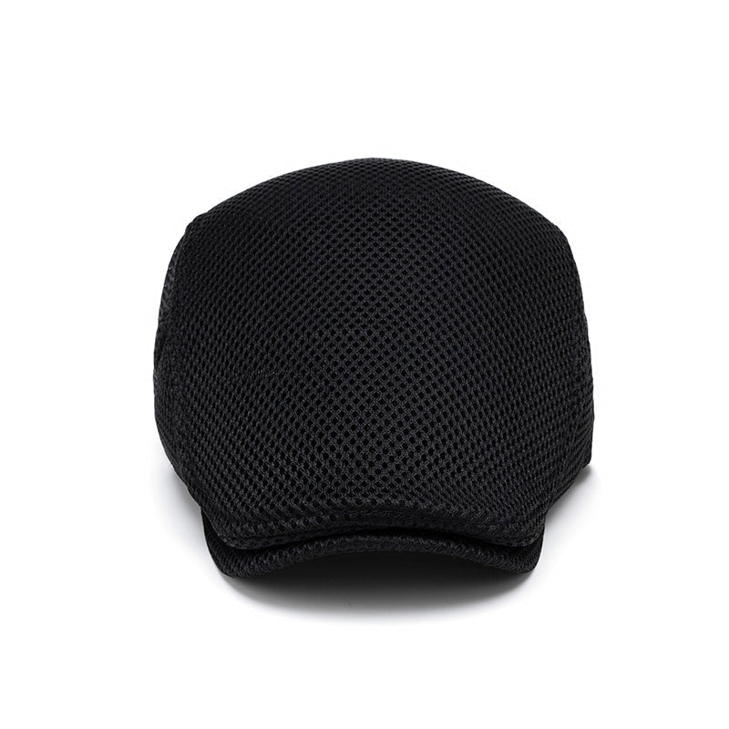 AirWeave – Breathable Mesh Flat Cap for Men