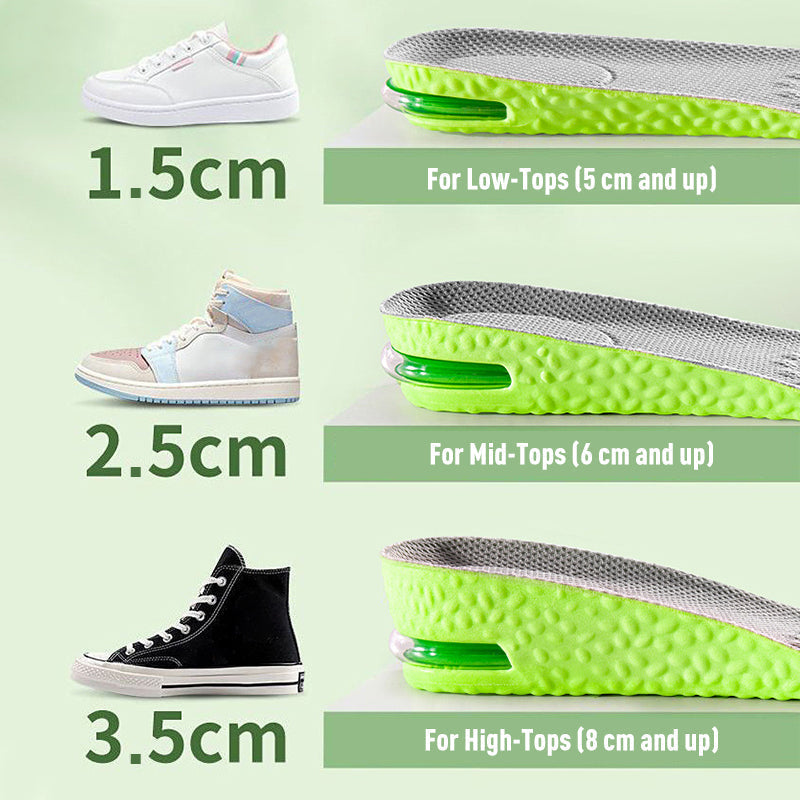 LiftEase – Height-Increasing Cushioned Insoles