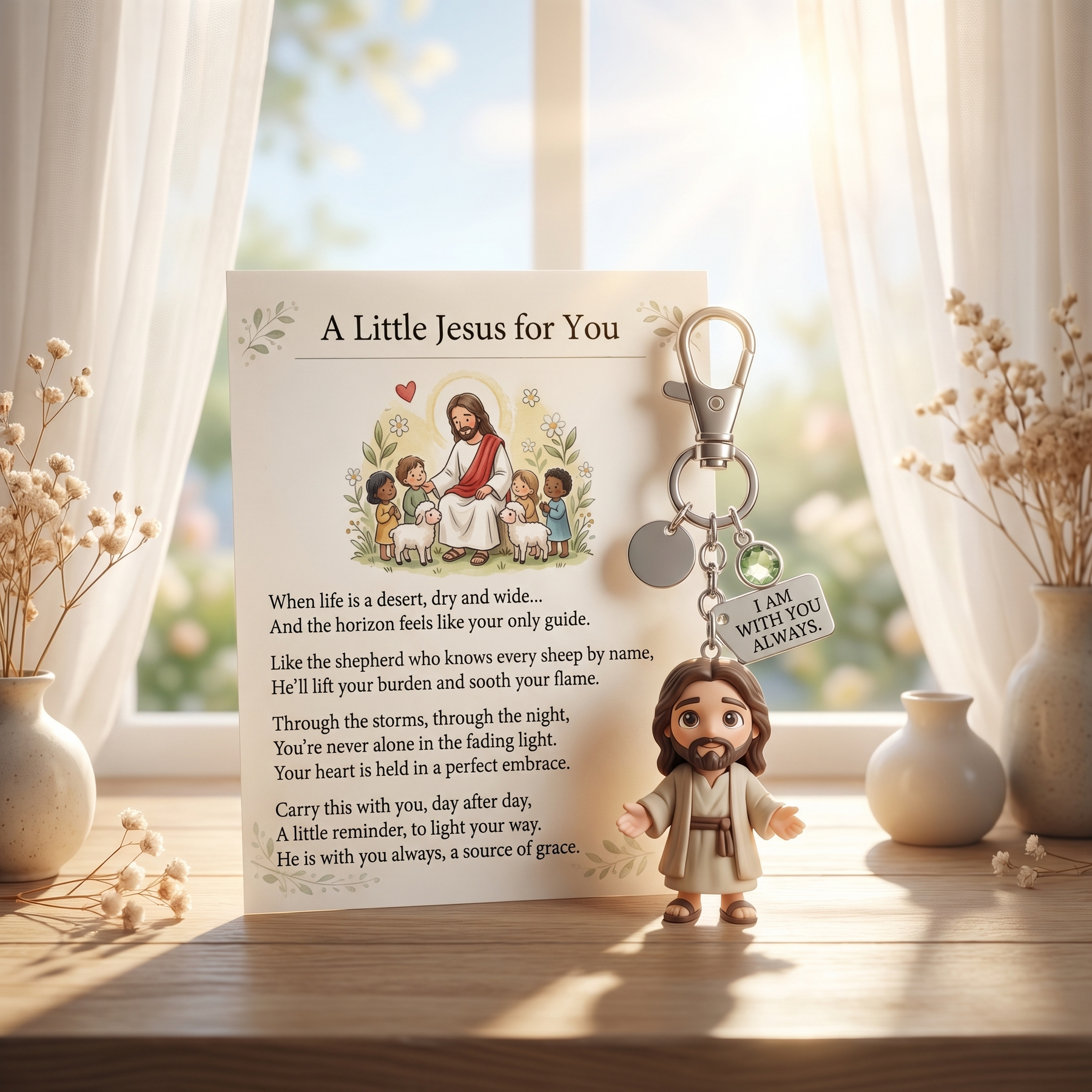 BlessedCarry – Jesus Comfort Charm