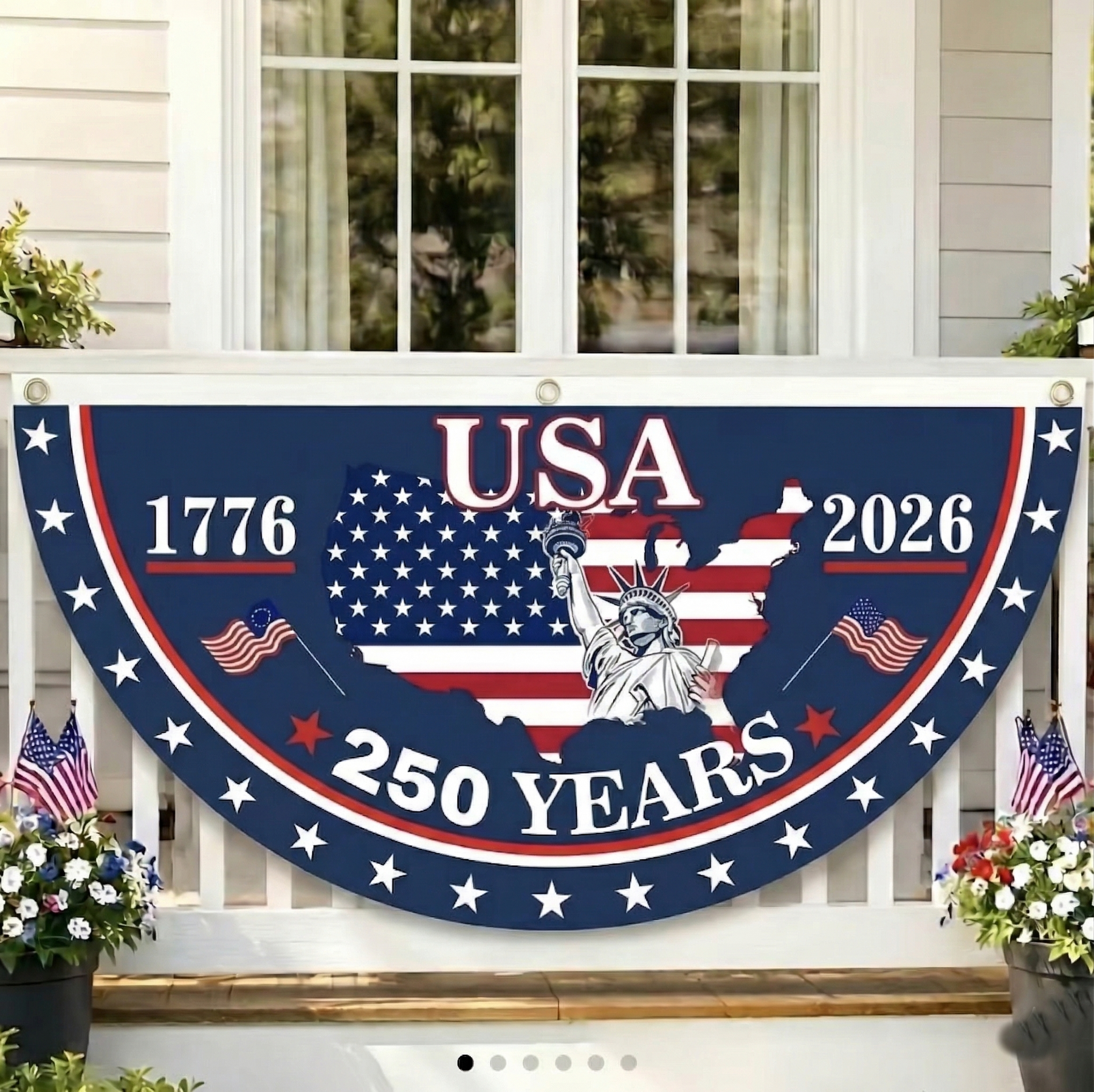 VeteranMade - USA 250 Years Commemorative Banner 🇺🇸