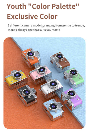 SnapVault – Mini Flip Screen Retro Camera