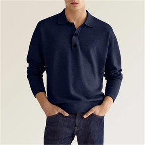 Men's Long-Sleeve Field Polo Shirt | Lupi