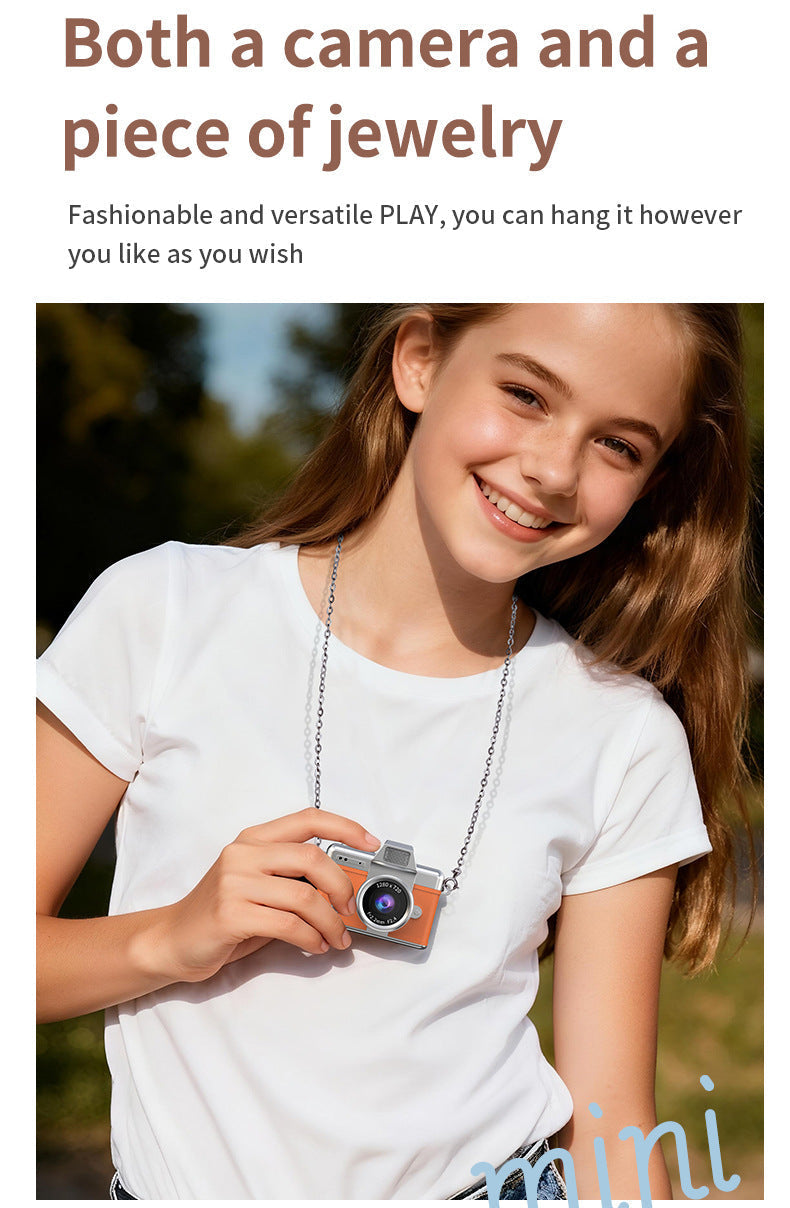 SnapVault – Mini Flip Screen Retro Camera