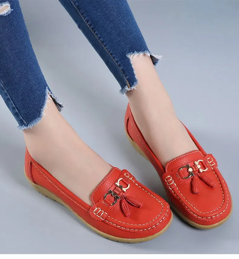 Orthopedic Leather Moccasin | Lupi
