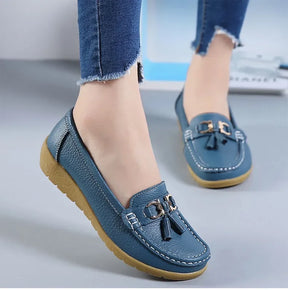 Orthopedic Leather Moccasin | Lupi