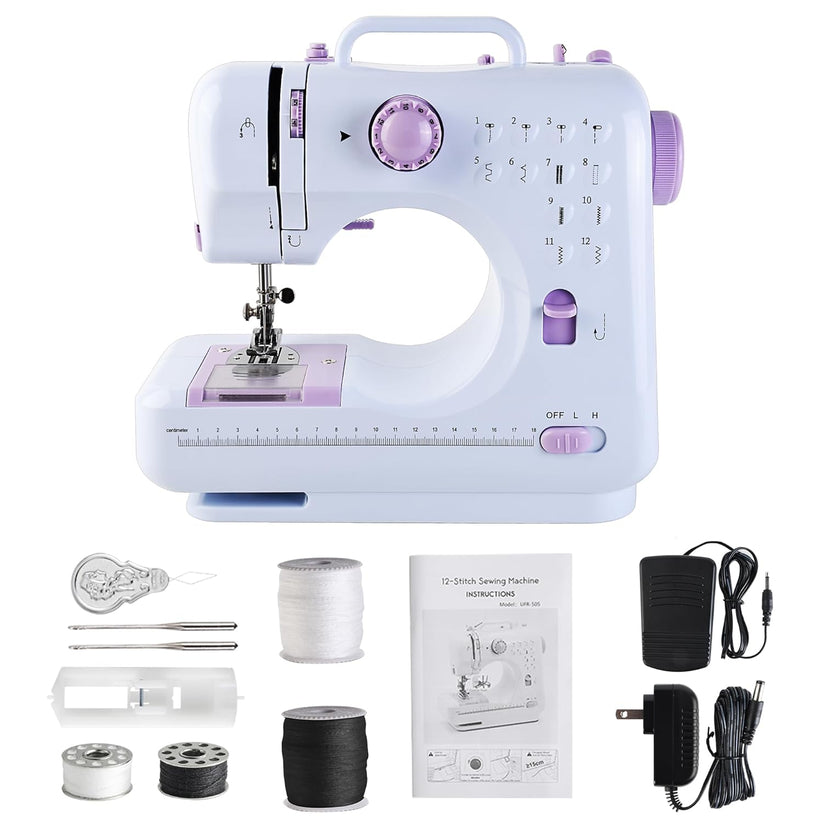MiniStitch – Portable Sewing Machine with 12 Stitches