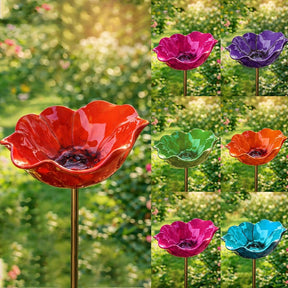 BloomForge – Handcrafted Metal Floral Garden Stake