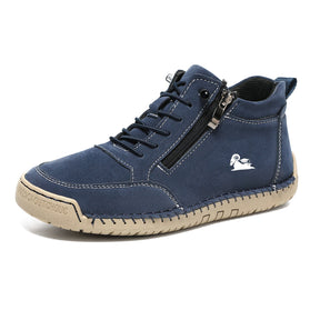 ComfortStride – Premium Orthopedic Leather Walking Shoes