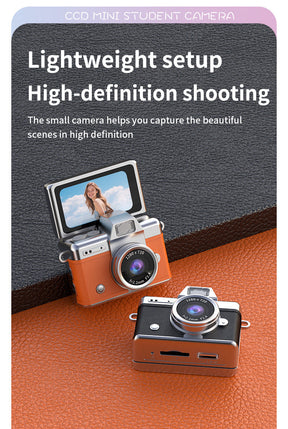 SnapVault – Mini Flip Screen Retro Camera