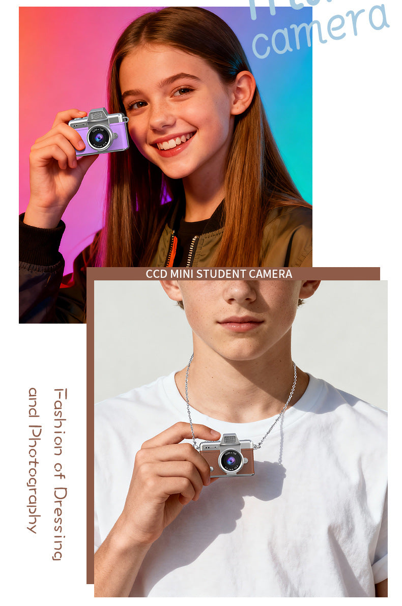SnapVault – Mini Flip Screen Retro Camera