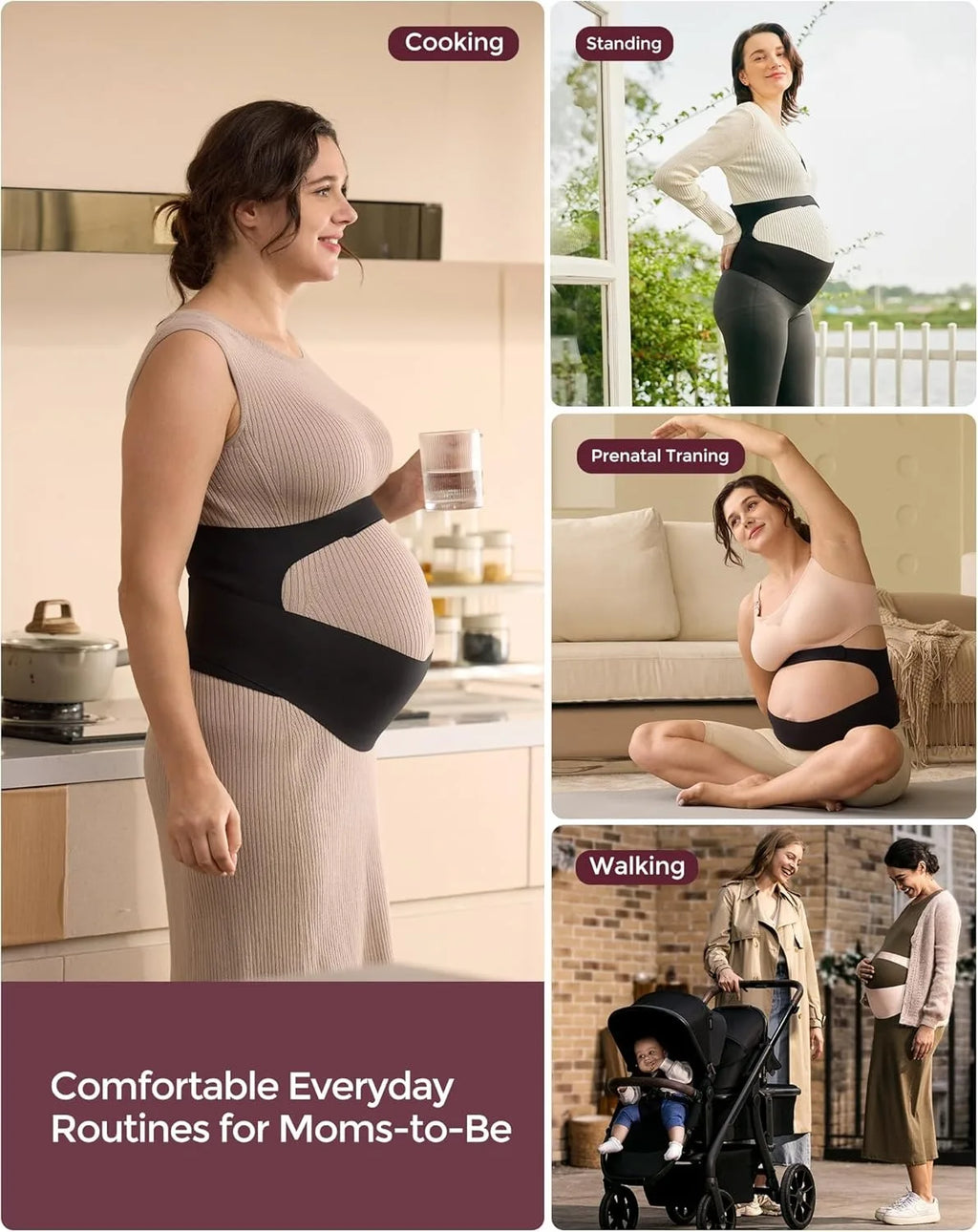 MamaSupport Pro – Maternity Belly Support Belt