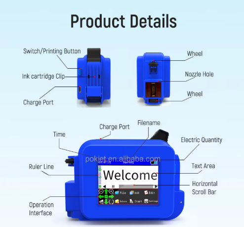 PrintGo – Handheld Inkjet Mini Printer