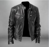Trenton Leather Men's Jacket | Lupi