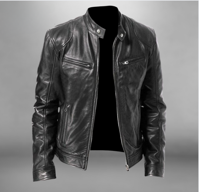 Trenton Leather Men's Jacket | Lupi