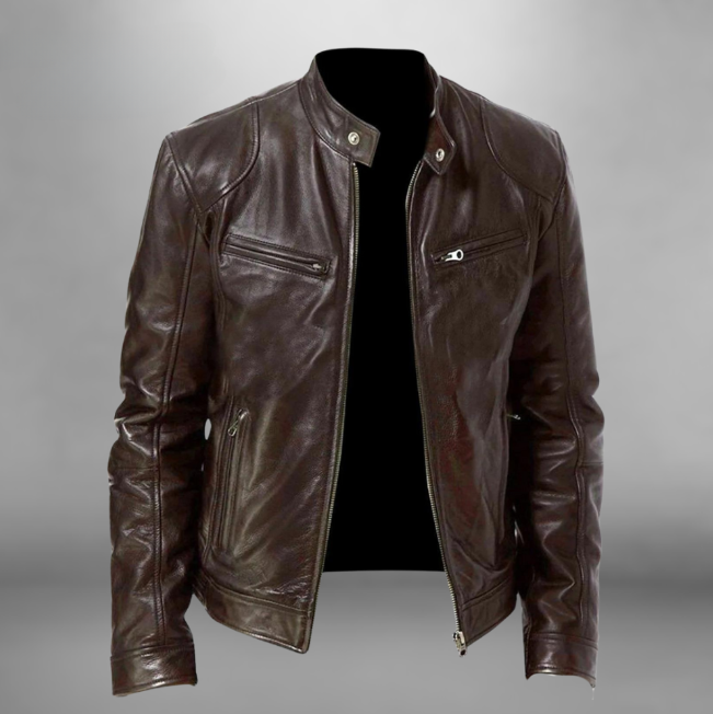 Trenton Leather Men's Jacket | Lupi