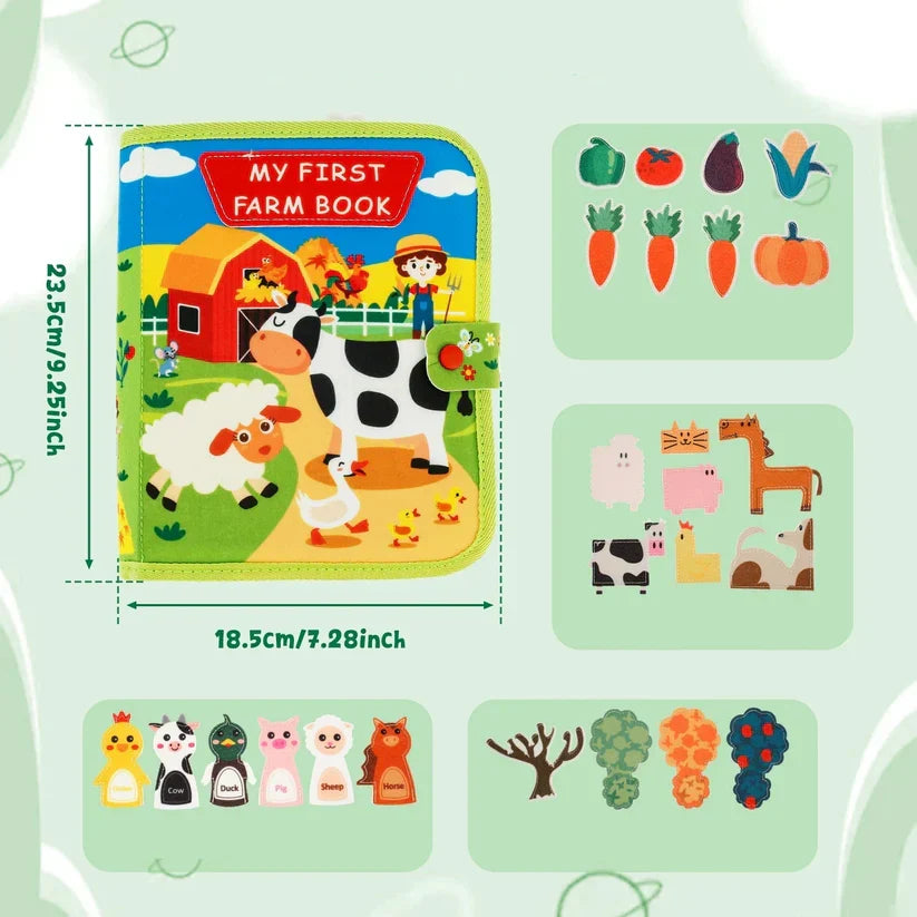 FarmTales Montessori Book – Learn & Play Adventure