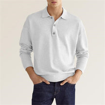Men's Long-Sleeve Field Polo Shirt | Lupi