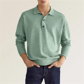 Men's Long-Sleeve Field Polo Shirt | Lupi