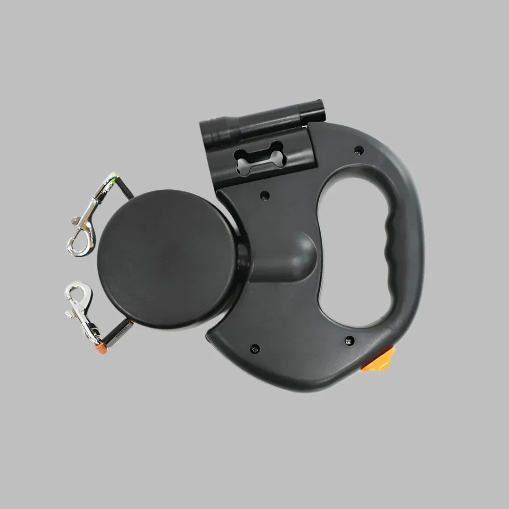 LumiPaw - 2 in 1 Extendable Dual Leash