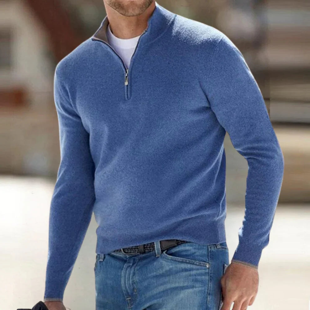 THE LUPI | Santous Zip-Up Sweater