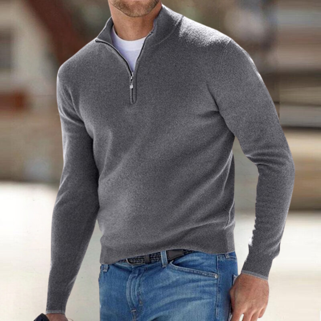 Santous Zip-Up Sweater | Lupi