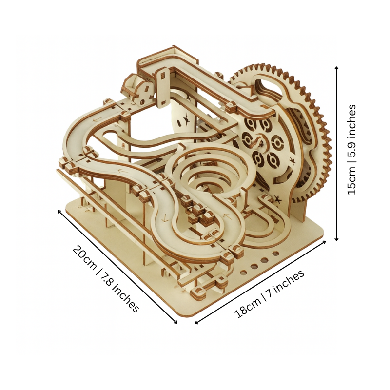 TimberTracks - Mindful Marble Run