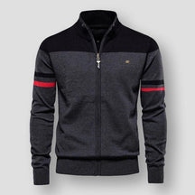 Atlas Retro Striped Bomber Jacket | Lupi