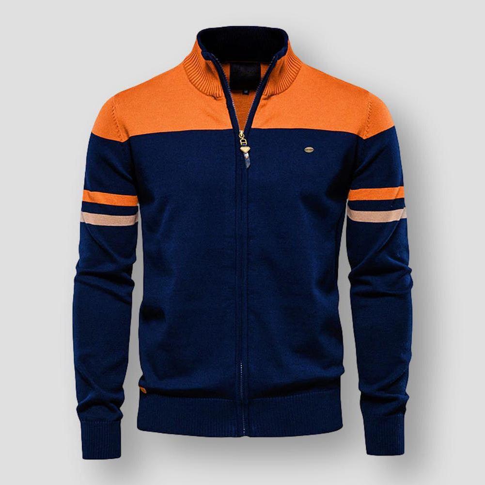 Atlas Retro Striped Bomber Jacket | Lupi