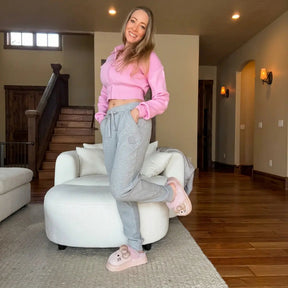 CozyKitty – Stylish Plush Fur Slippers