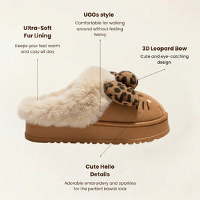 CozyKitty – Stylish Plush Fur Slippers