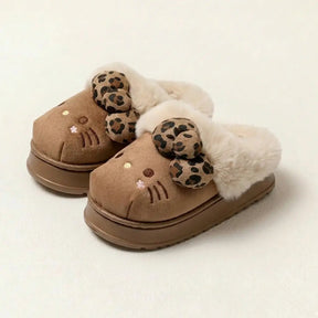 CozyKitty – Stylish Plush Fur Slippers