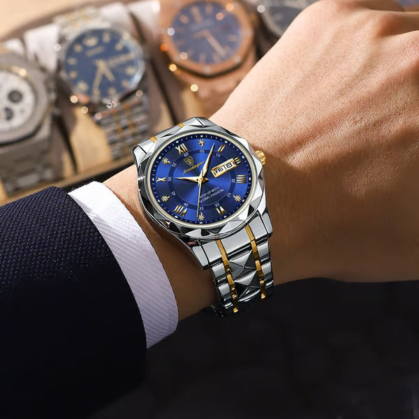 LumiChron - Luxury Watch with Calendar