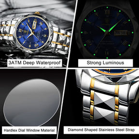 LumiChron - Luxury Watch with Calendar