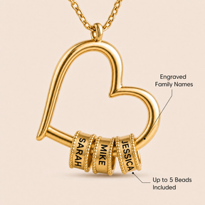 HeartLegacy – Personalized Family Love Necklace