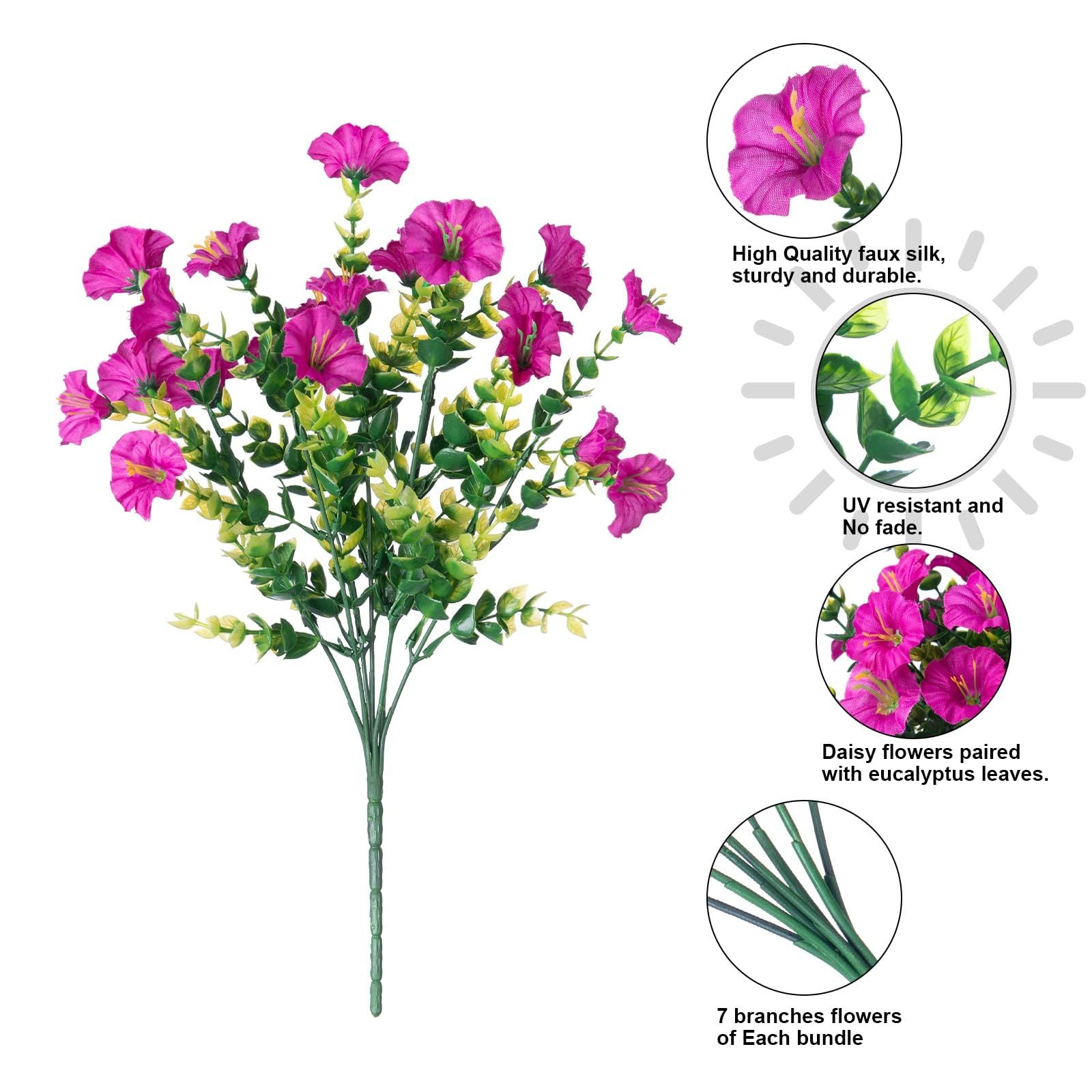 EverBloom – UV Resistant Artificial Petunias Flowers