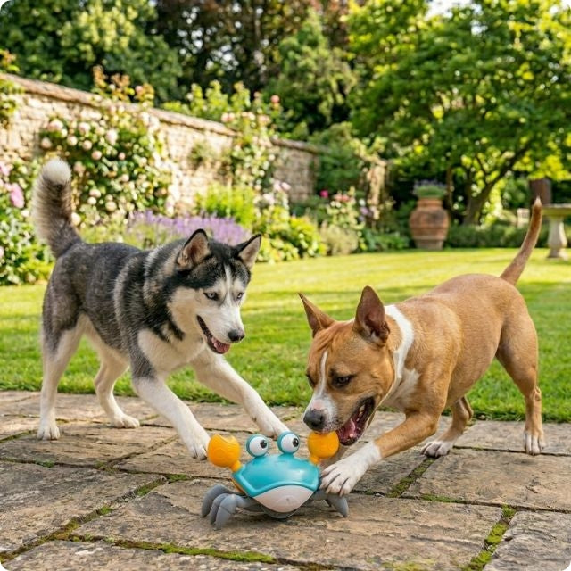 WagScuttle – Interactive Moving Crab Toy