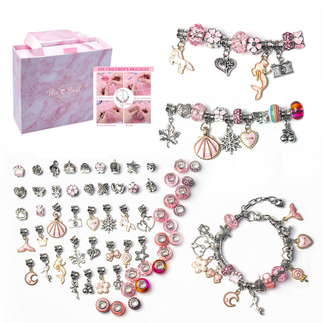ArtisanCharm Kit – DIY Bracelet & Necklace Set