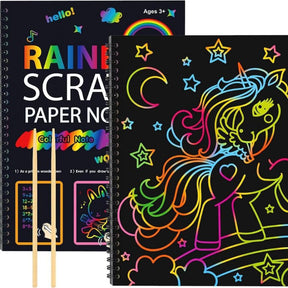 AuraArt – Magical Rainbow Scratch Paper