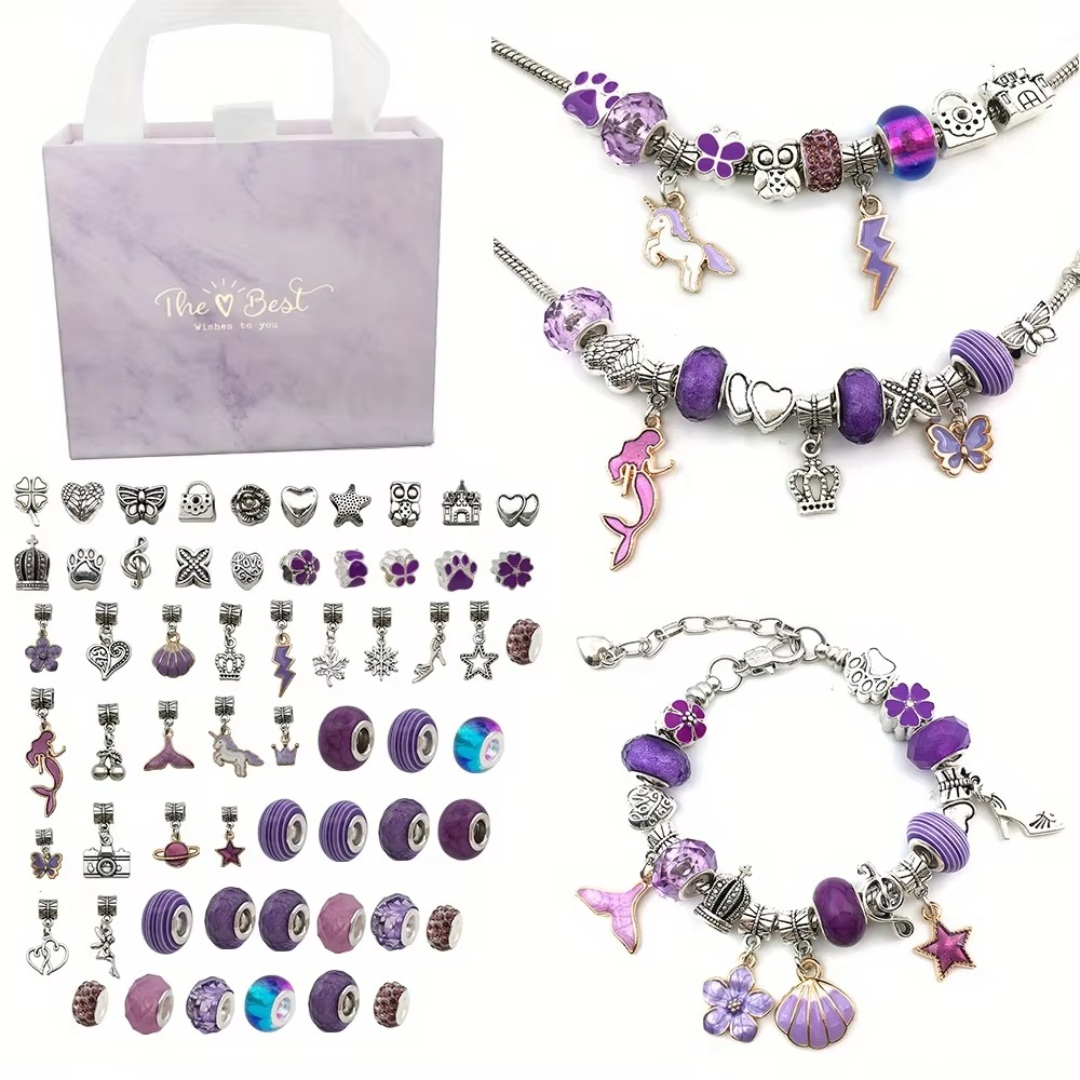 ArtisanCharm Kit – DIY Bracelet & Necklace Set