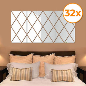 ReflectCraft – Modern Geometric Mirror Wall Art