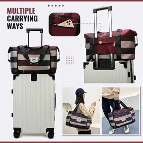 FlexCarry – Foldable Dry/Wet Separation Travel Fitness Bag