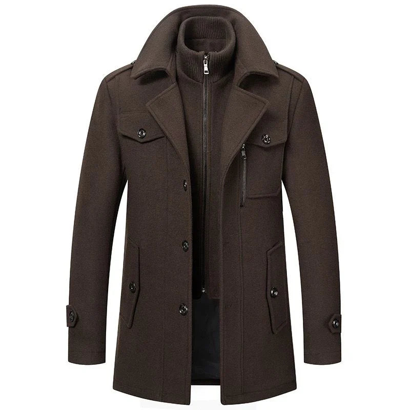 PEAKY™ | Two-Piece Men’s Coat for Style and Warmth