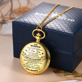 HeritageTick – Grandpa to Grandson Pocket Watch Gift