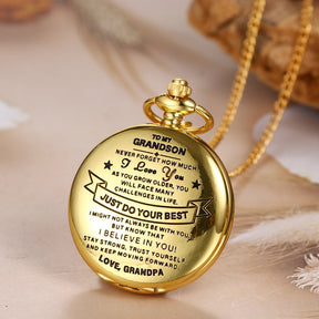 HeritageTick – Grandpa to Grandson Pocket Watch Gift