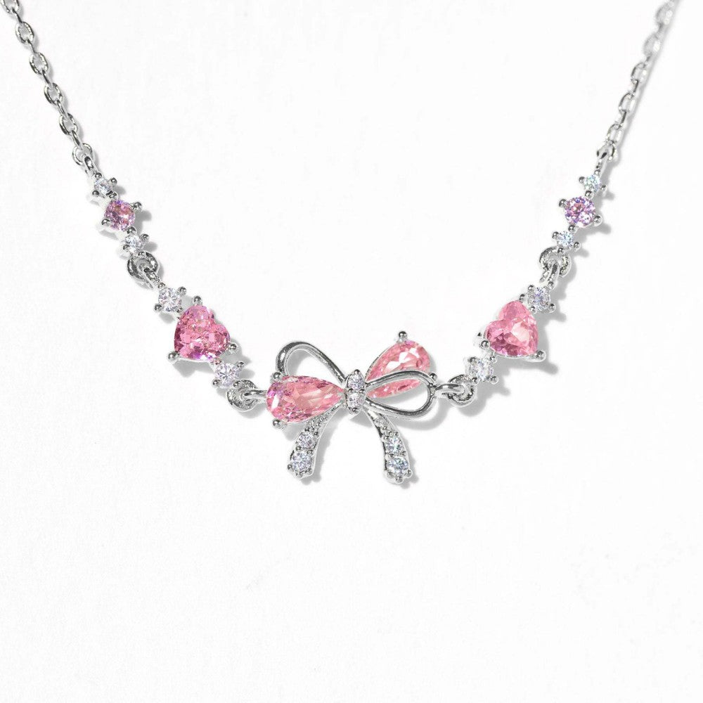 LuxeLoom – Bow Zirconia Bracelet Gift for Her