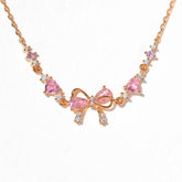 LuxeLoom – Bow Zirconia Bracelet Gift for Her